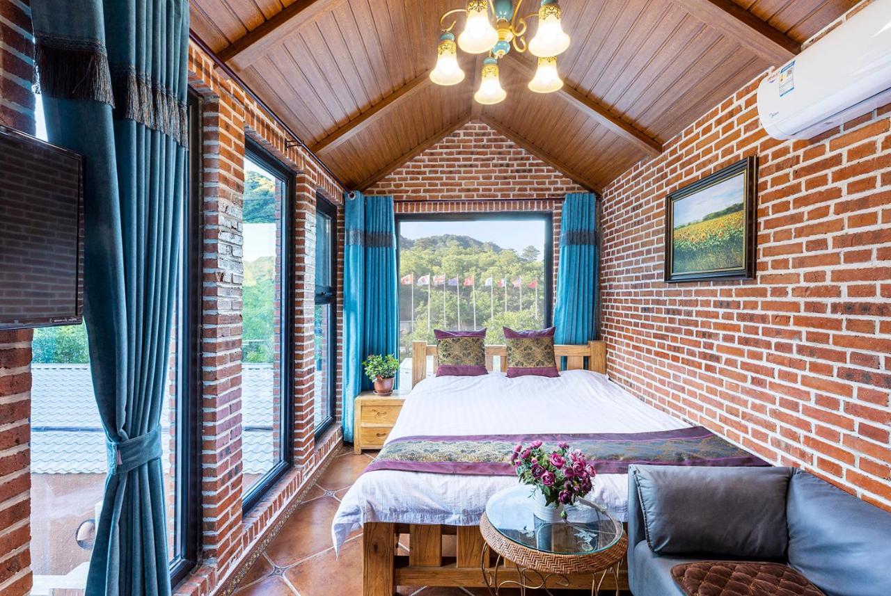Beijing Mutianyu Great Wall Wangshanyuan Homestay Хуайжоу Екстер'єр фото